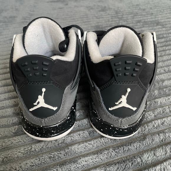 Jordan 4 Retro Fear PS Size 10.5C FV4537-002 Kids Sneakers ORIGINAL BOX INCLUDED - Picture 5 of 12
